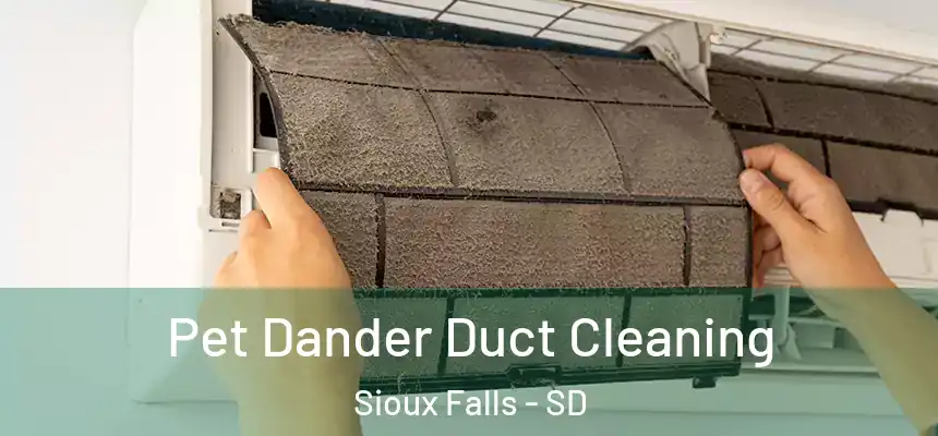 Pet Dander Duct Cleaning Sioux Falls - SD