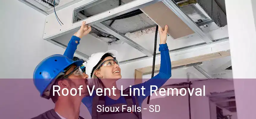 Roof Vent Lint Removal Sioux Falls - SD